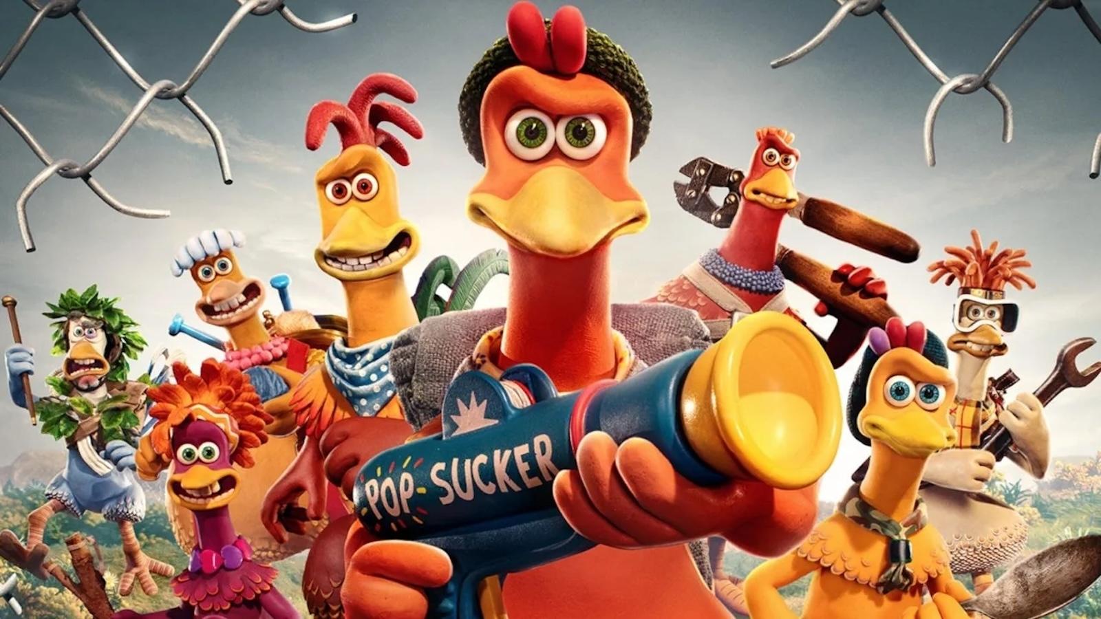 The cast of Chicken Run 2