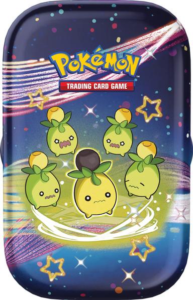 Pokemon TCG tin with Smoliv