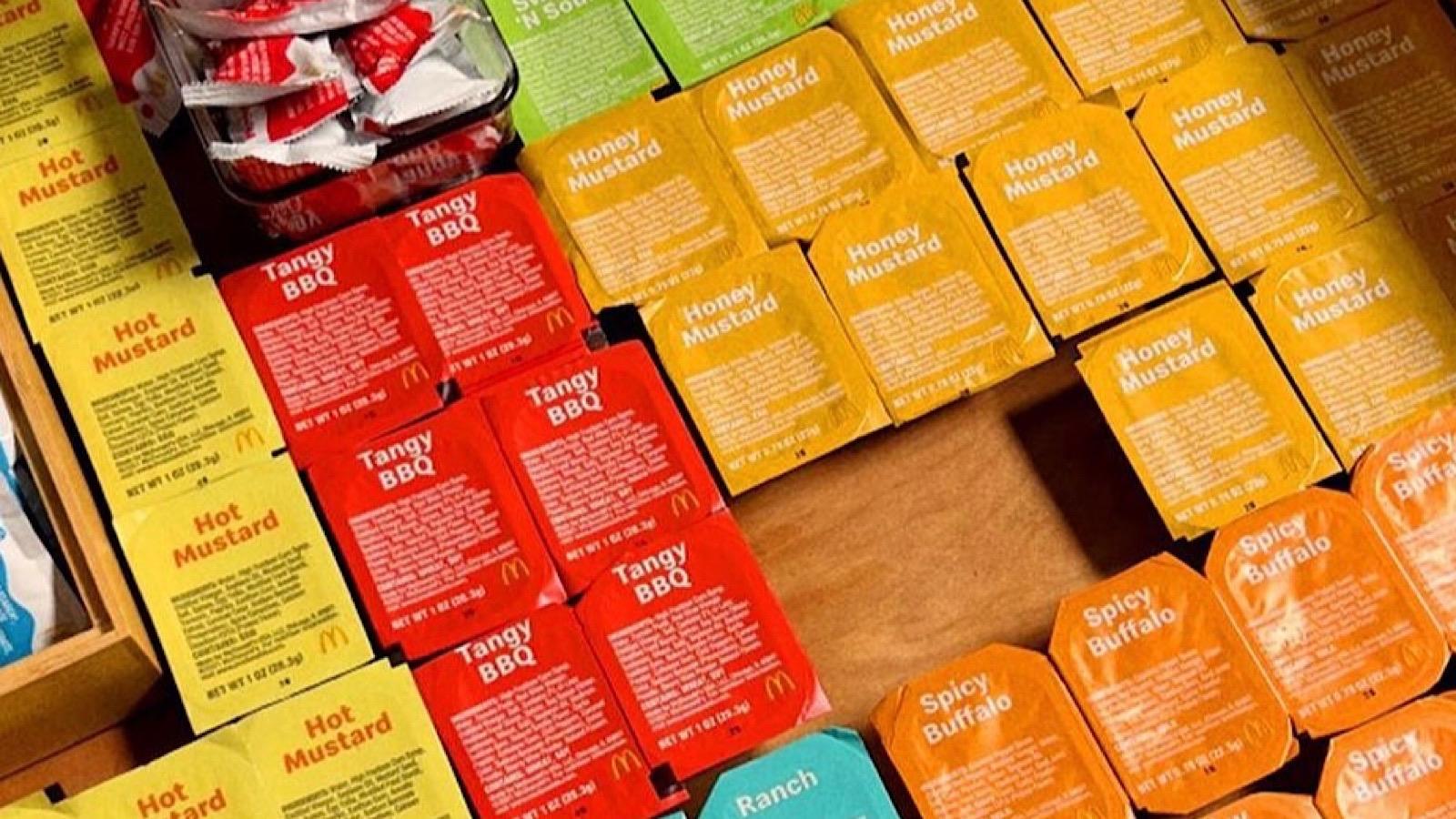 mcdonalds sauce packets