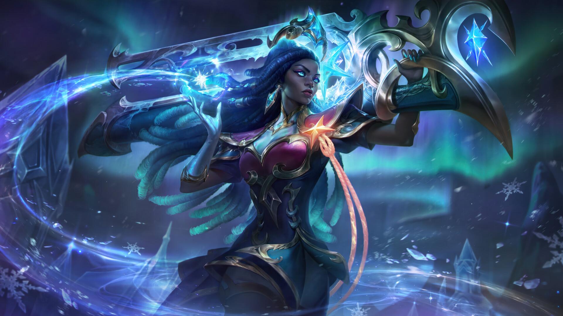 Winterblessed Senna Splash Art