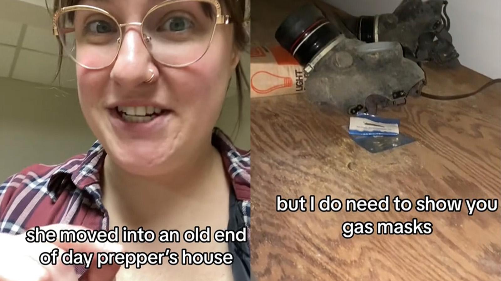 TikToker grandma lives in doomsday prepper house