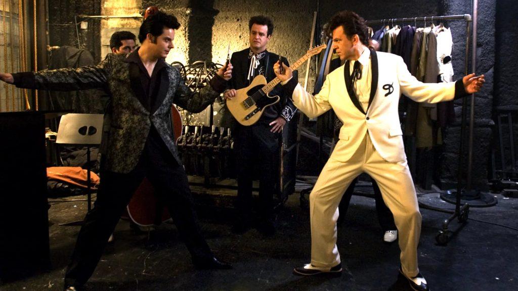 Jack White as Elvis in Walk Hard: The Dewey Cox story