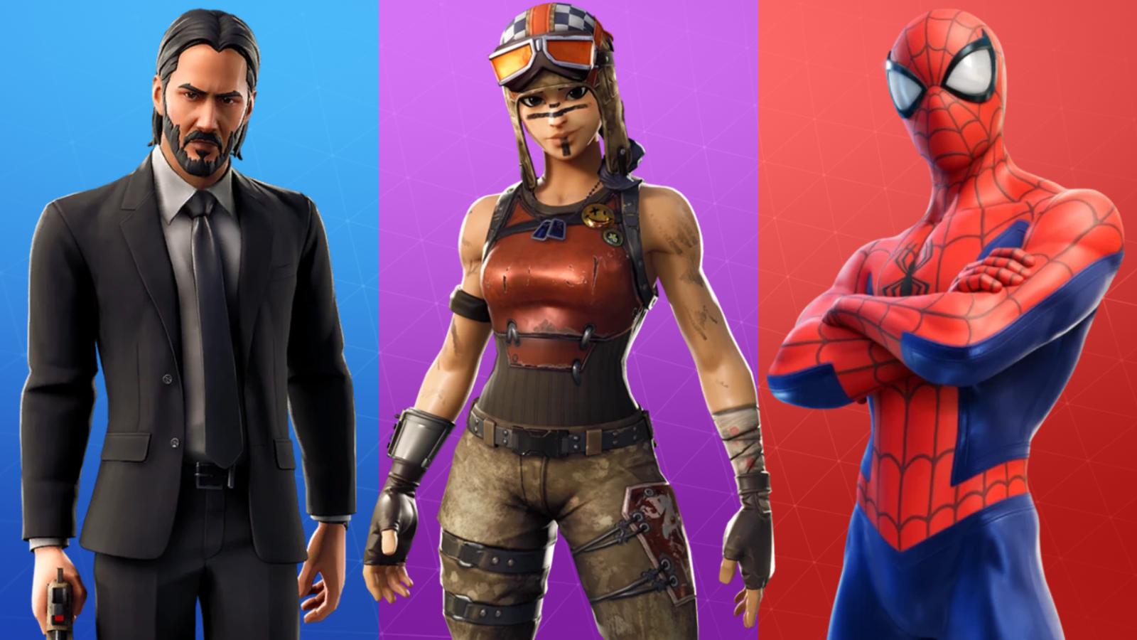 Classic Fortnite skins