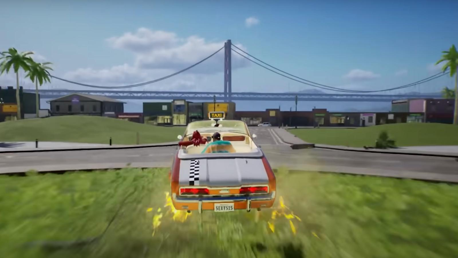 crazy taxi gameplay