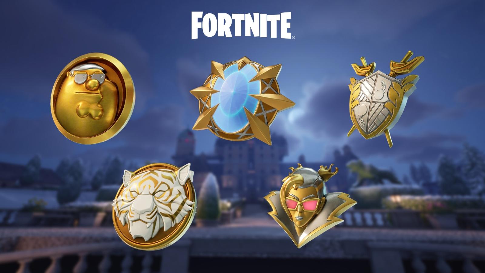 Fortnite Medallions cover new Chapter 5