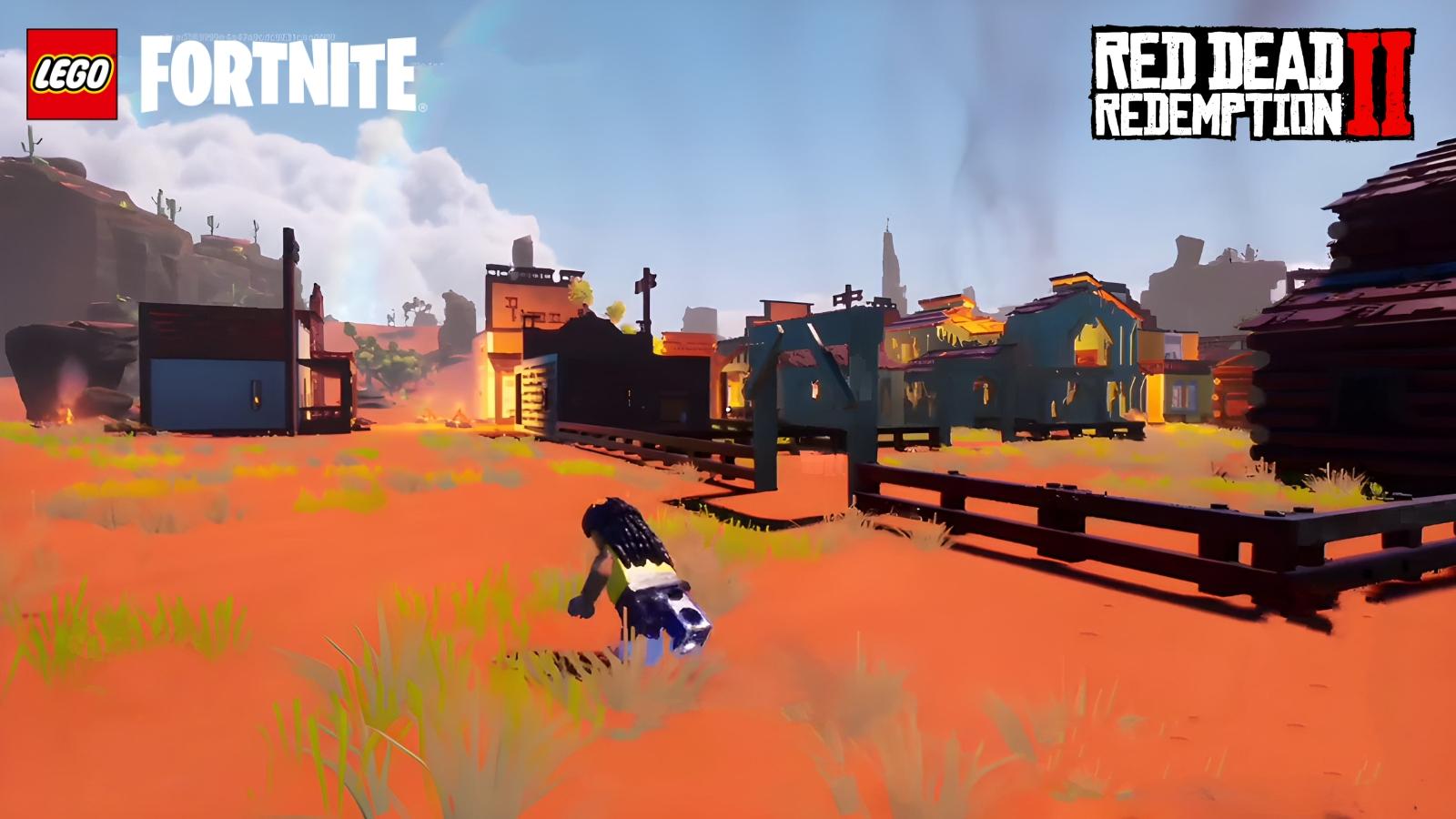 LEGO Fortnite RDR 2 Armadillo town