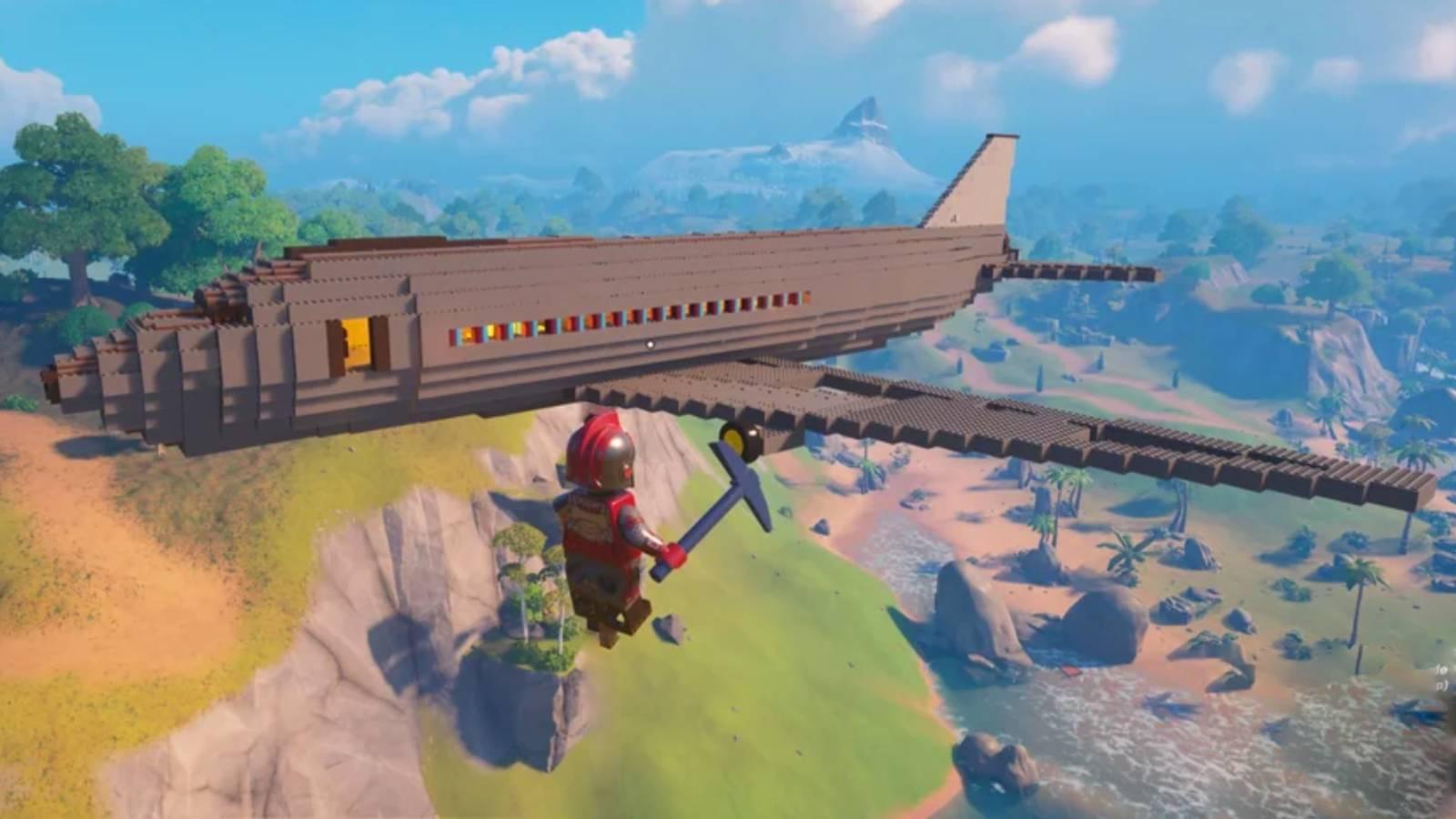 Lego Fortnite plane