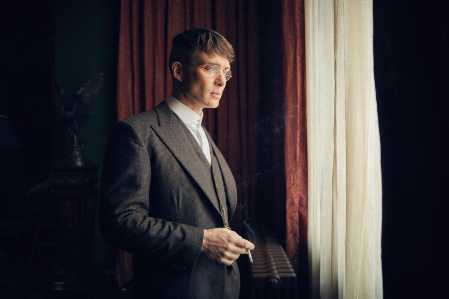 Cillian Murphy as Tommy Shelby in Peaky Blinders Season 4.