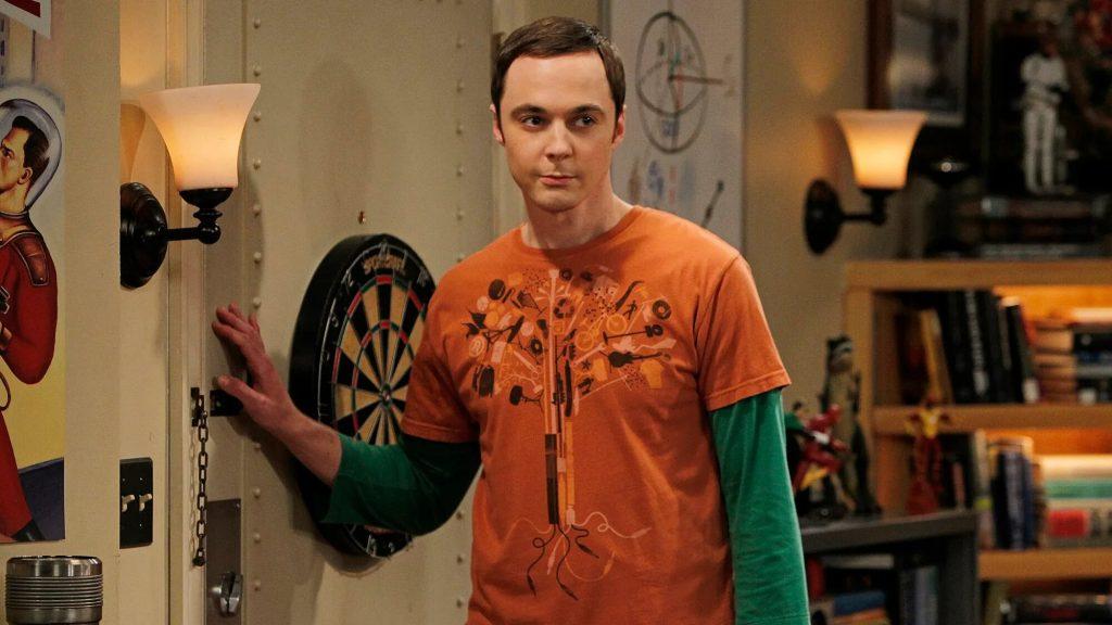 Jim Parsons as Sheldon in The Big Bang Theory