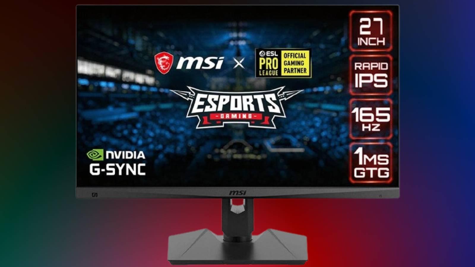 MSI Optix QHD gaming monitor