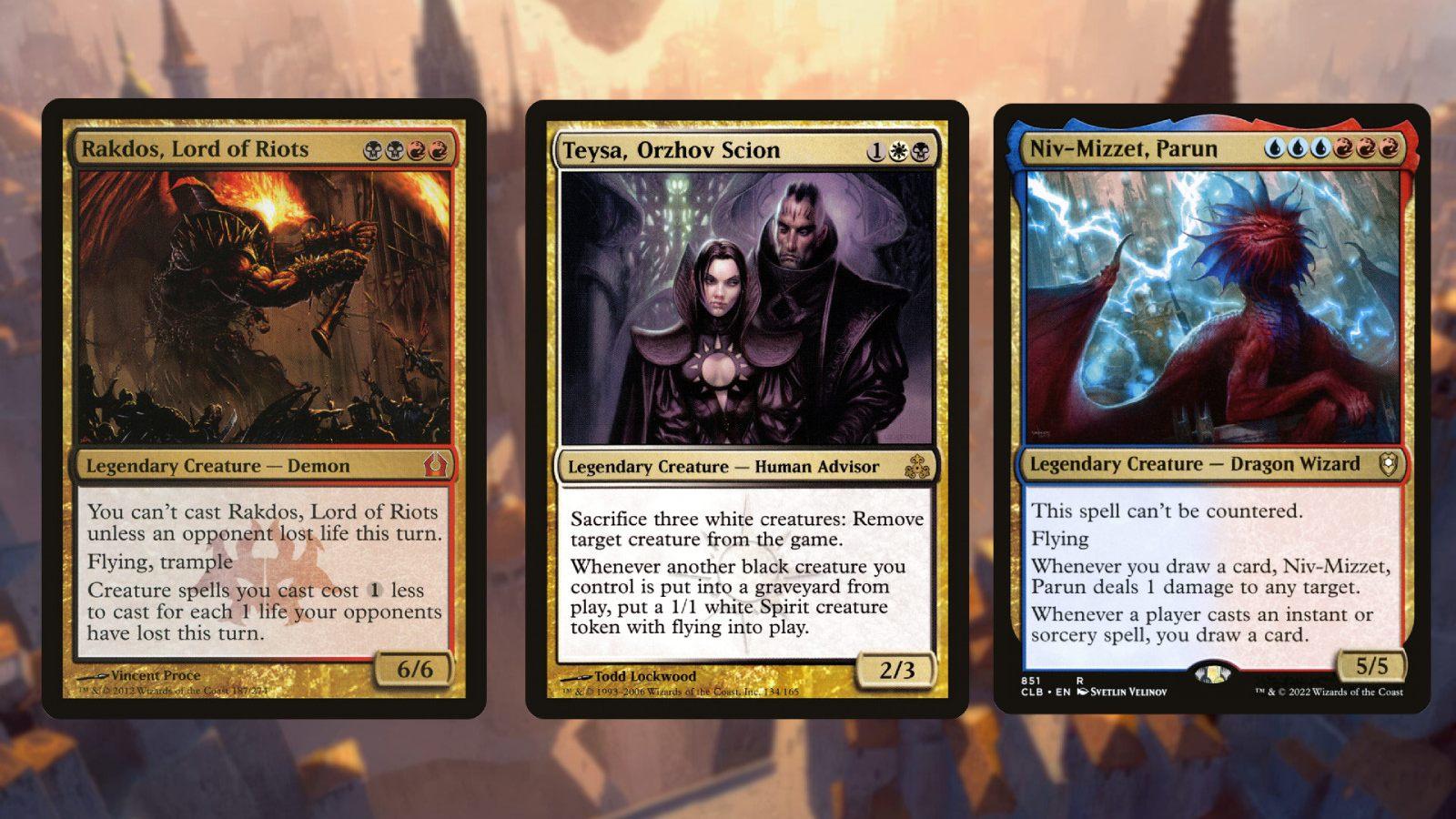 MTG Ravnica Commanders header