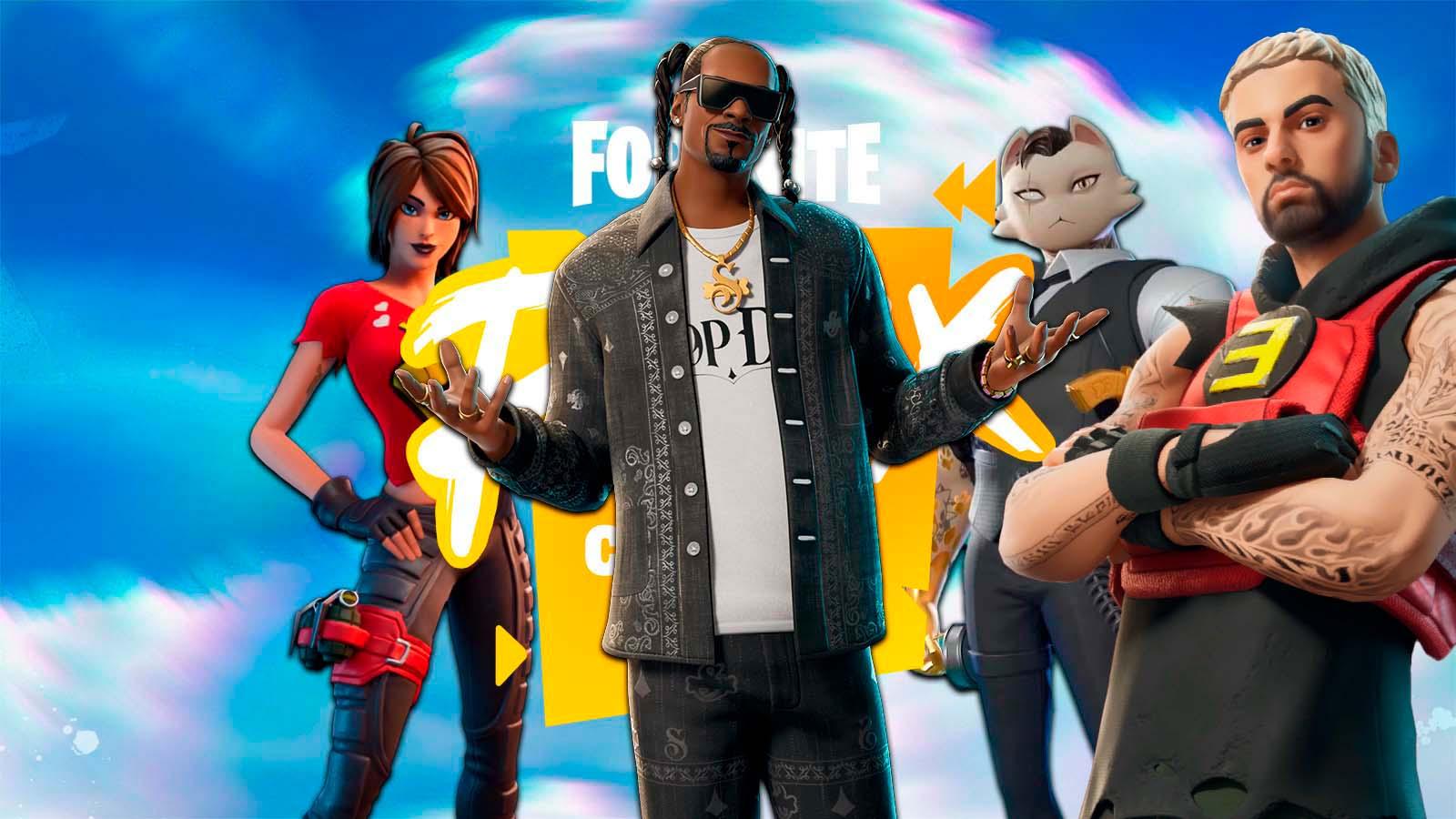 All Fortnite bosses inc Eminem