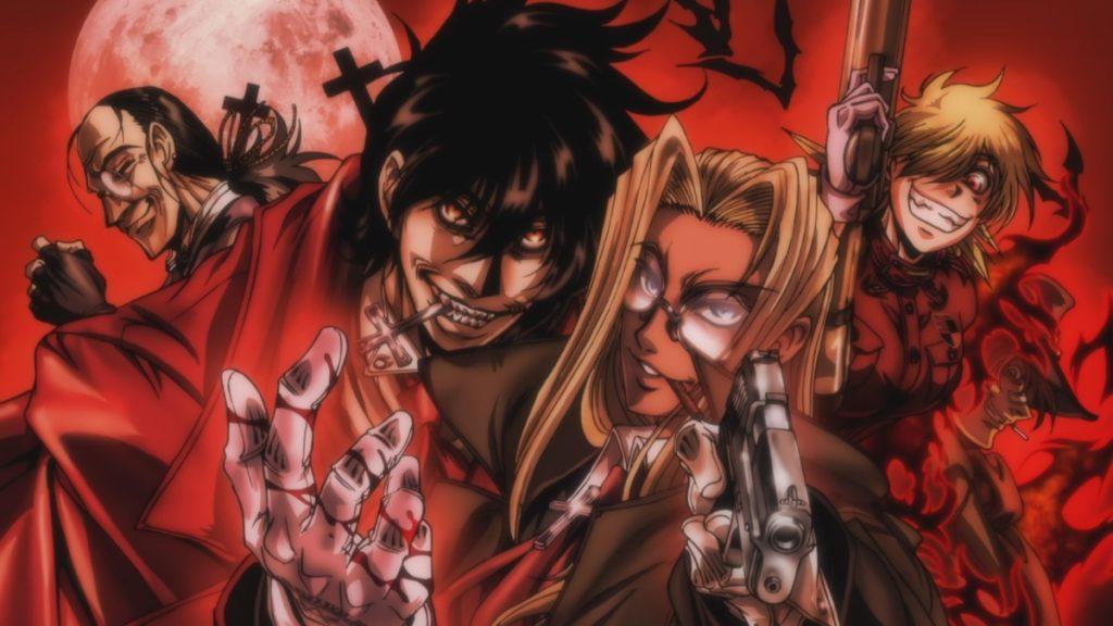 A still from the Hellsing anime