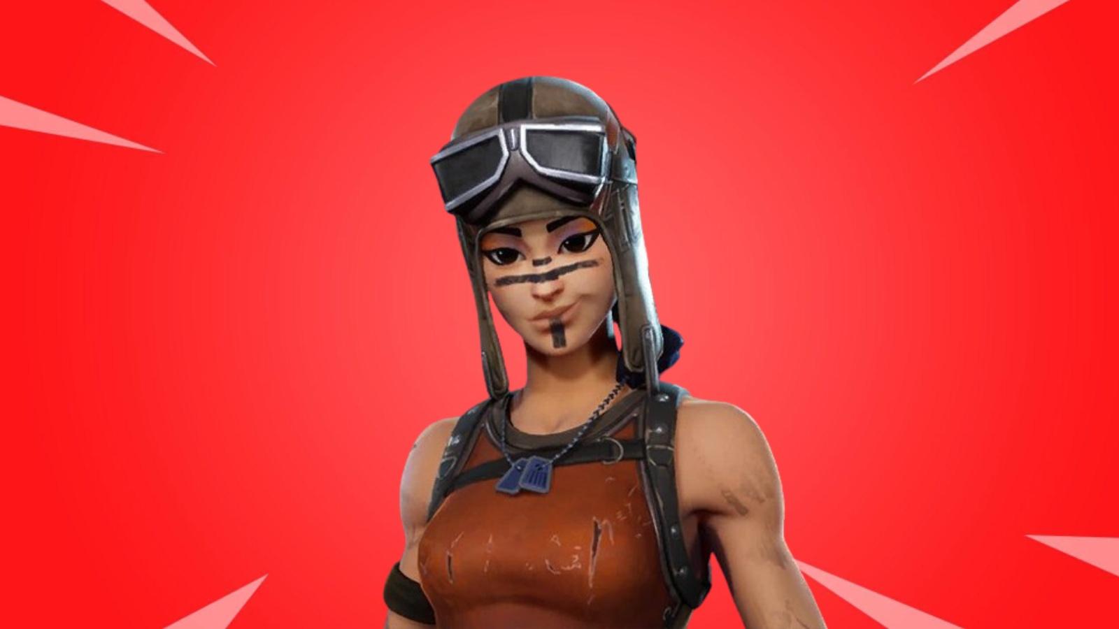 The rare Renegade Raider skin in Fortnite