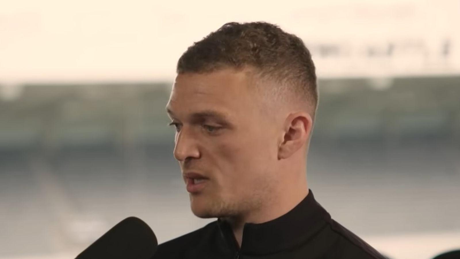 Newcastle United defender Kieran Trippier