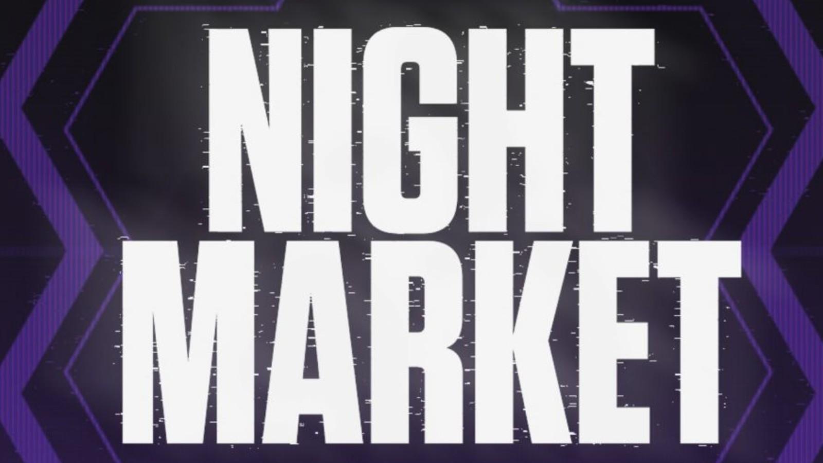 A image from a past Valorant Night Market announcement.