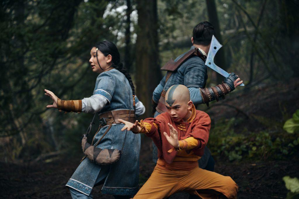 The cast of Avatar: The Last Airbender