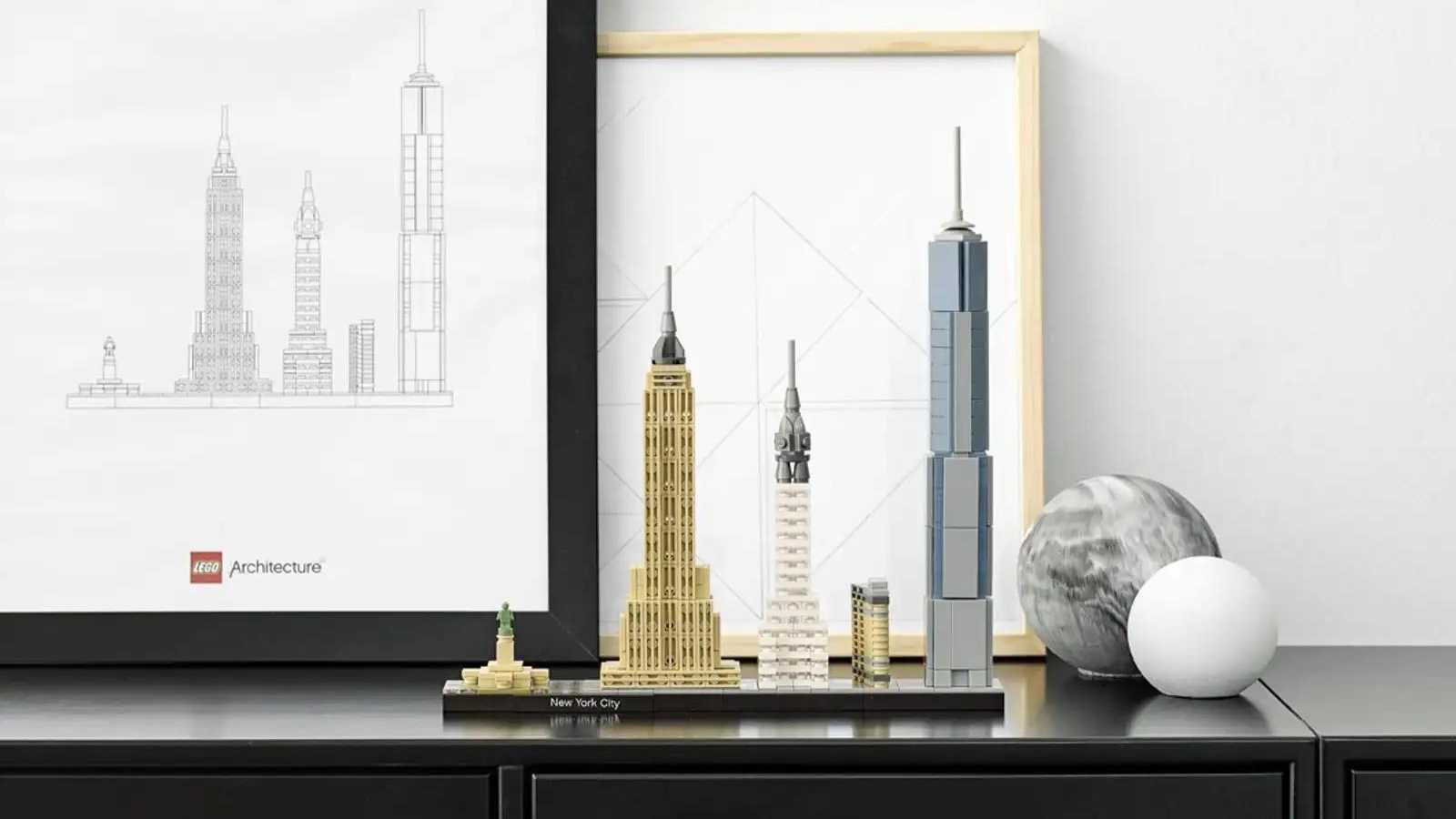 LEGO Architecture New York City on display