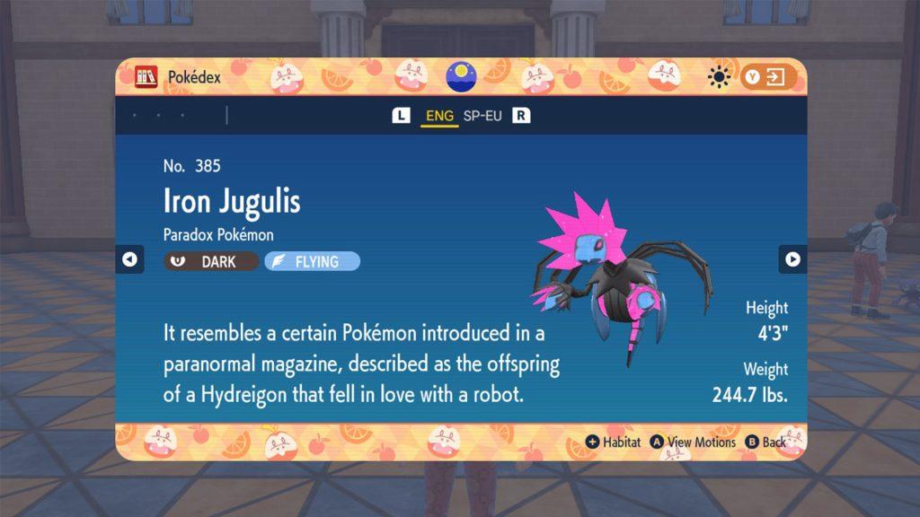 Pokemon Iron Jugulis 2