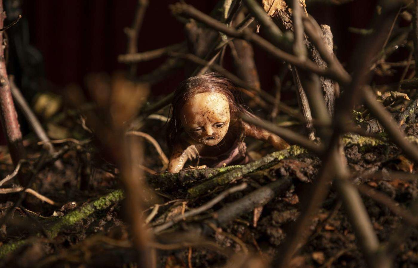 A still from horror movie Stopmotion