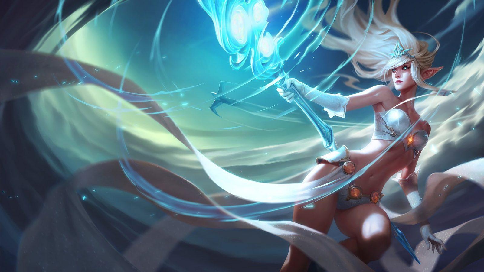 Janna skin splash art league of legends