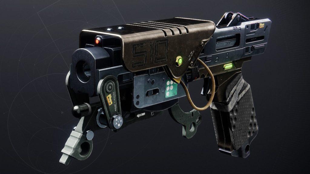 The Indebted Kindness legendary Sidearm in Destiny 2.