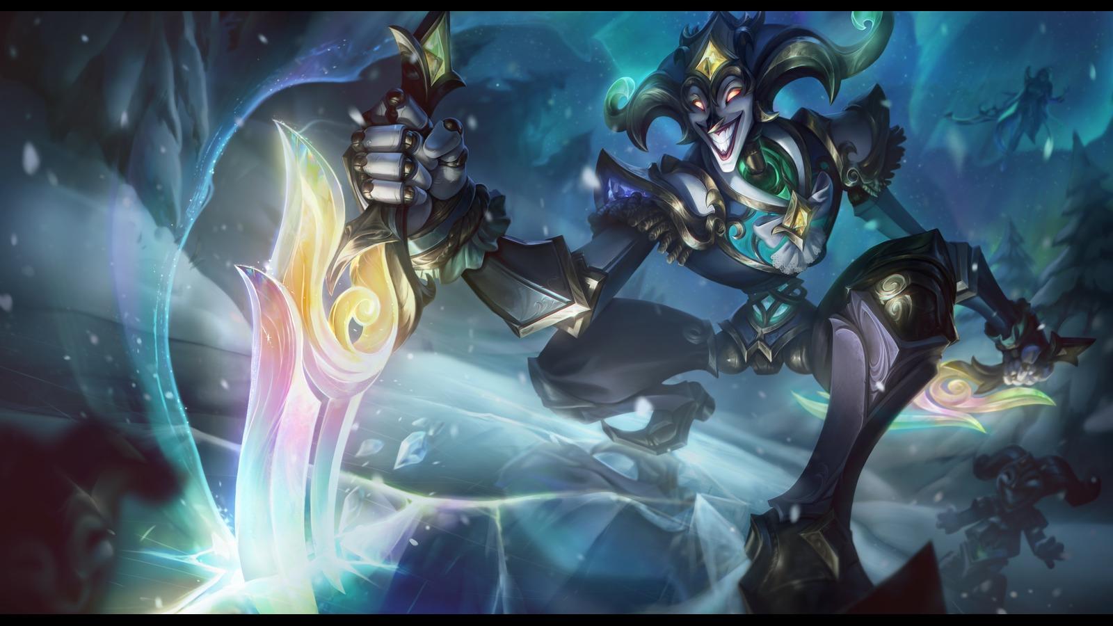 League splash art