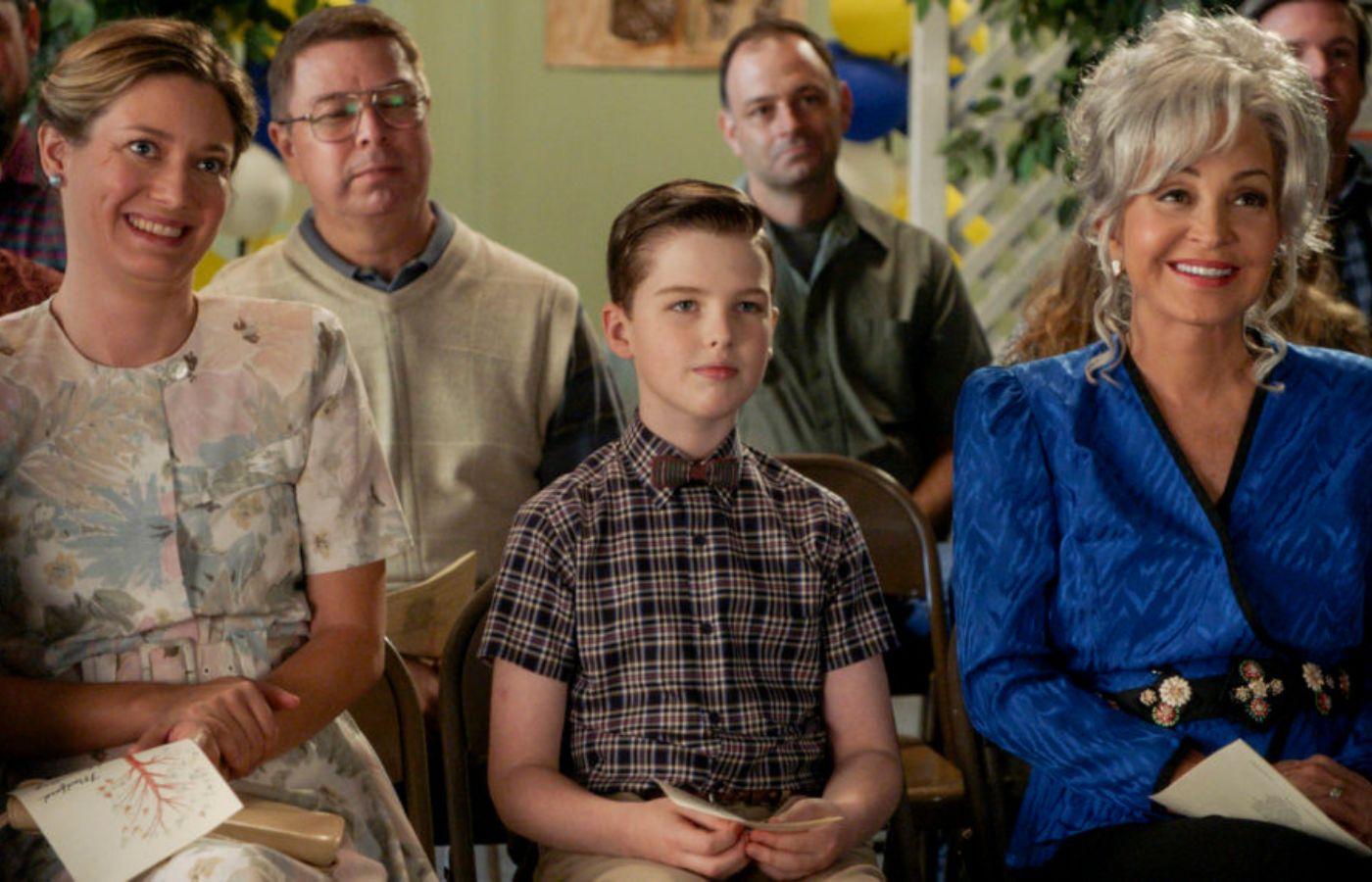 The cast of Young Sheldon