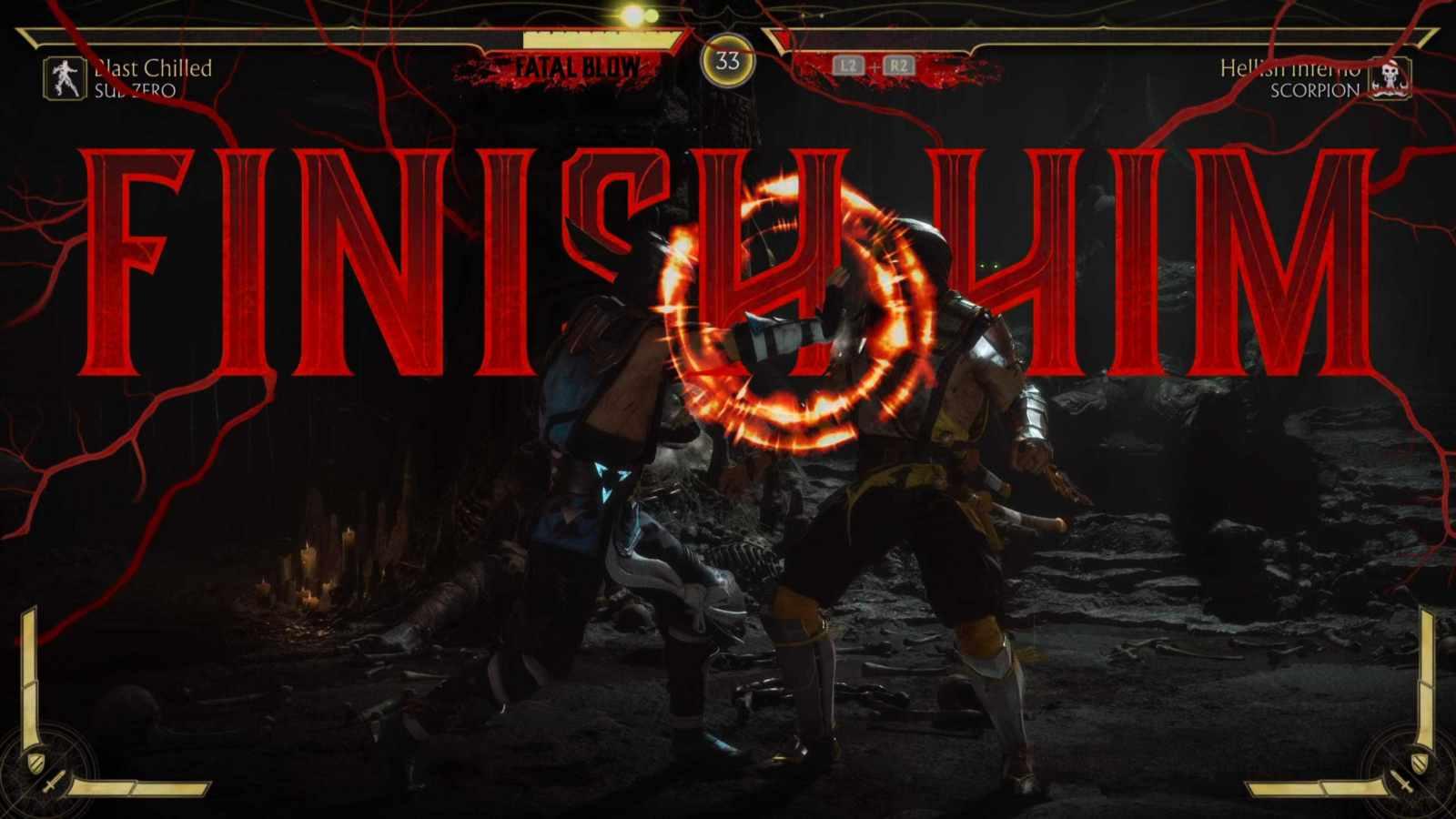 mk11 finish him screen