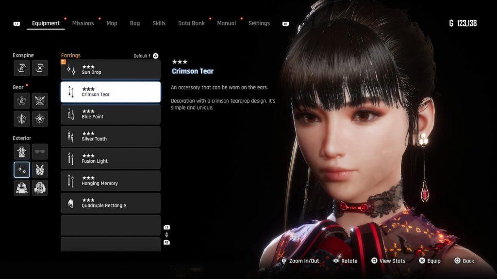 How to find the Crimson Tear earrings in Stellar Blade