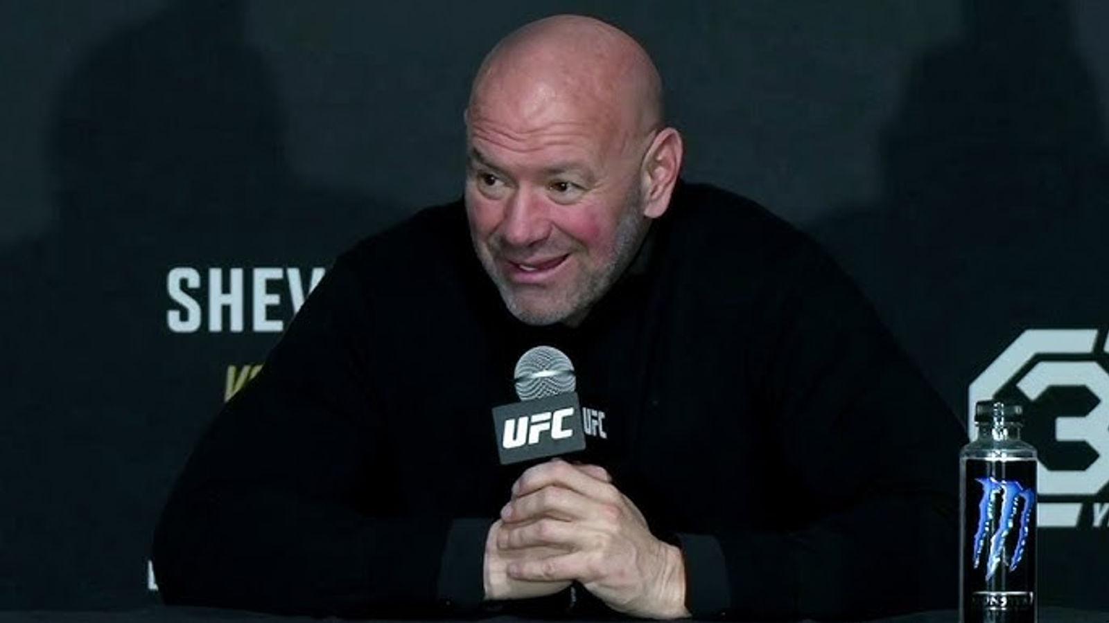 UFC president Dana White