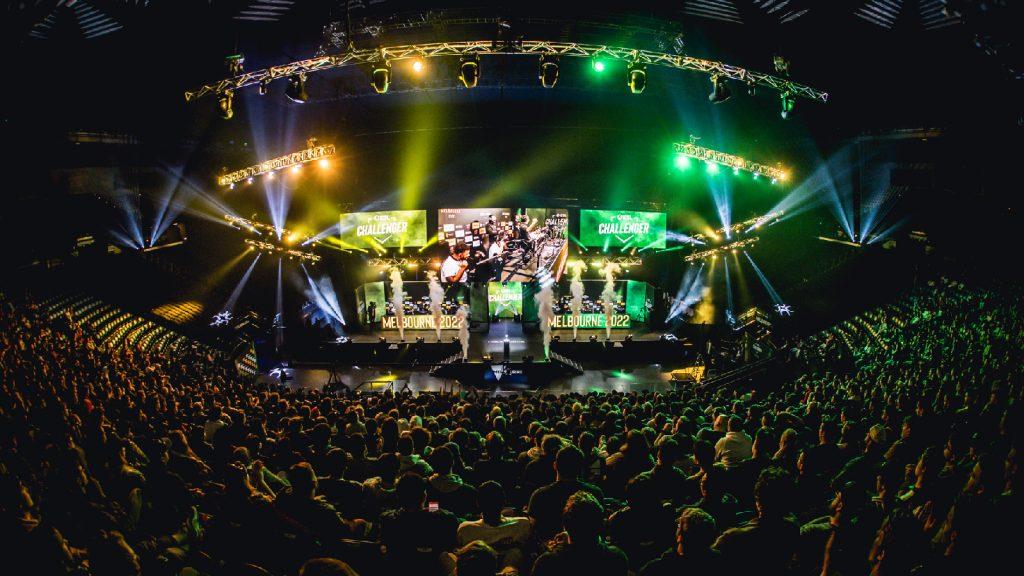 ESL Challenger Melbourne 2022 stage picture