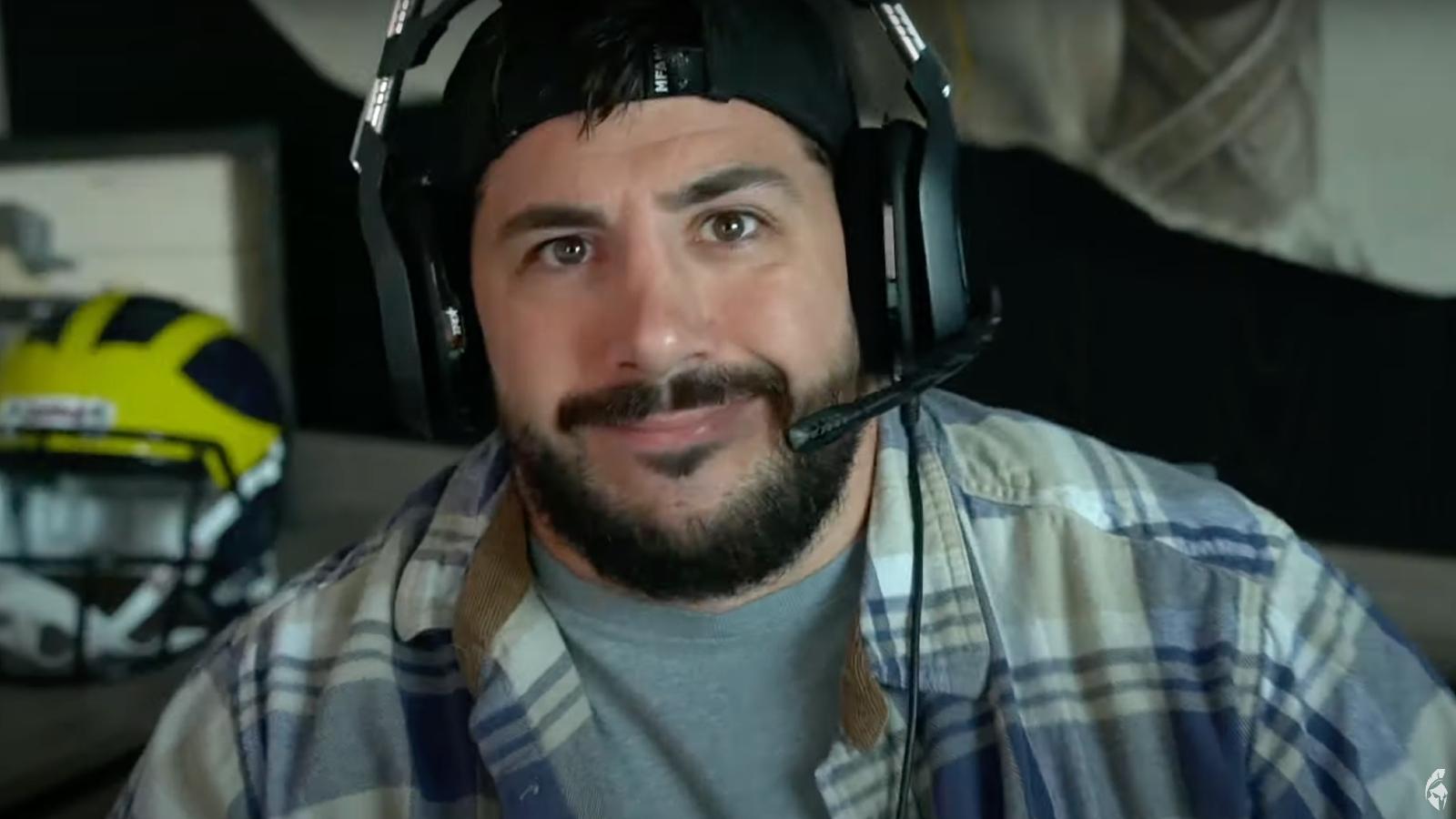 nickmercs smiling at stream camera