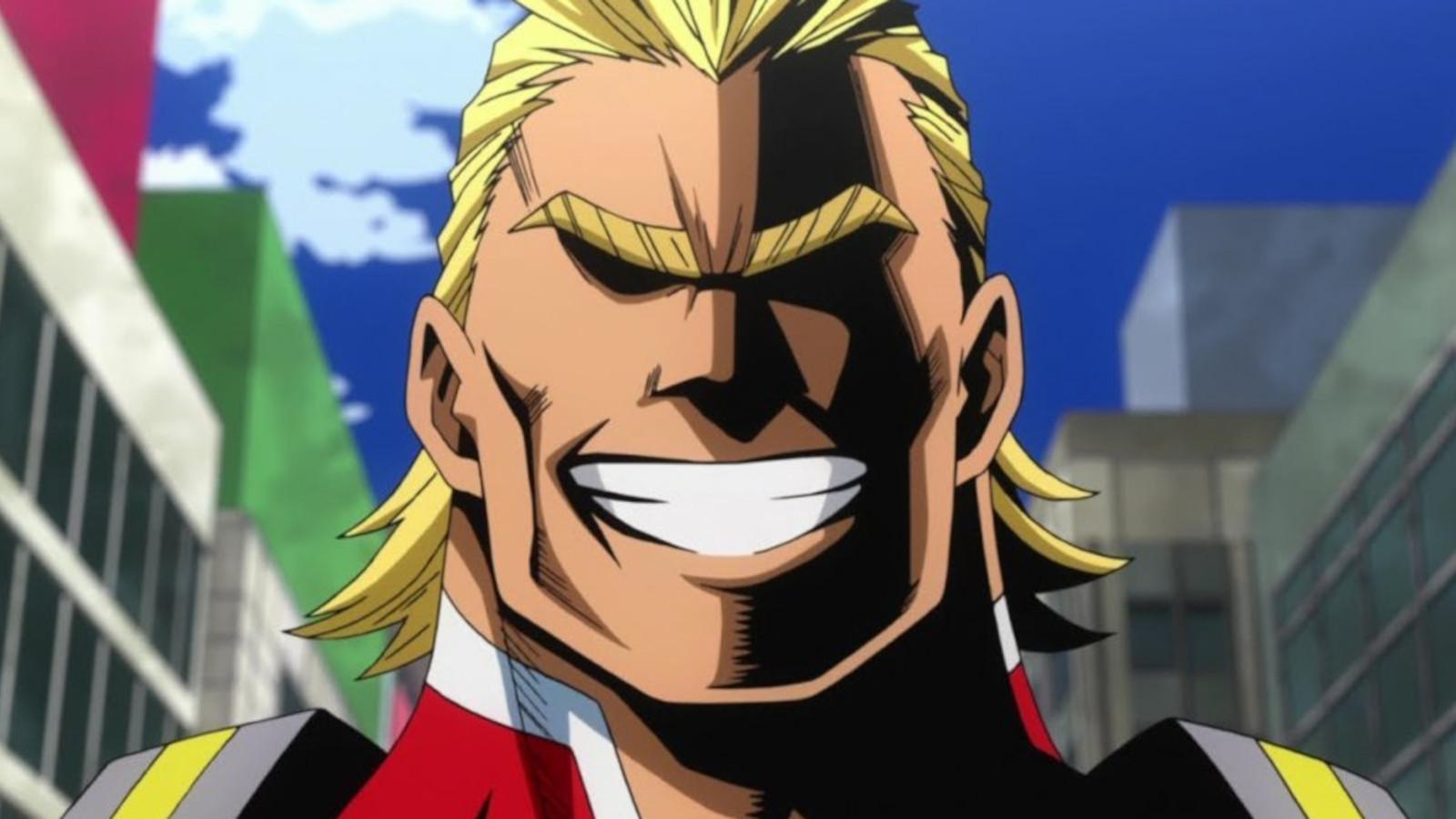 All Might in My Hero Academia