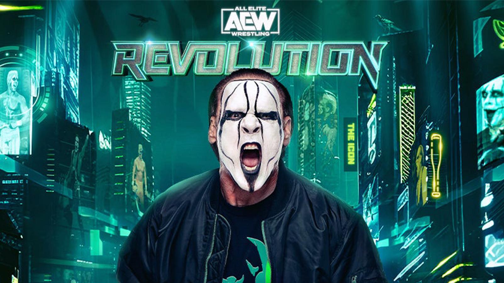 AEW Revolution 2024 poster