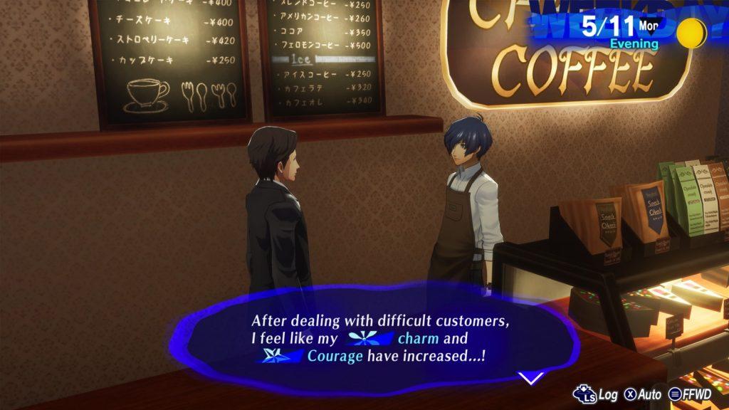 Persona 3 Reloaded gameplay