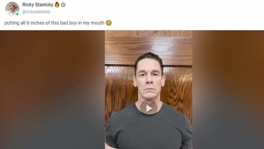 John Cena OnlyFans post