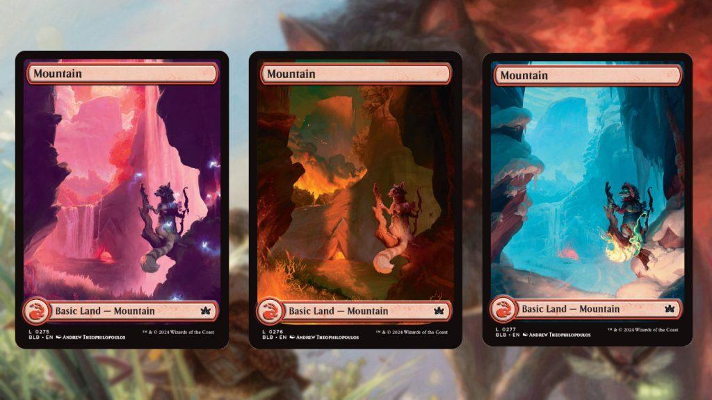 MTG Bloomburrow seasons cards