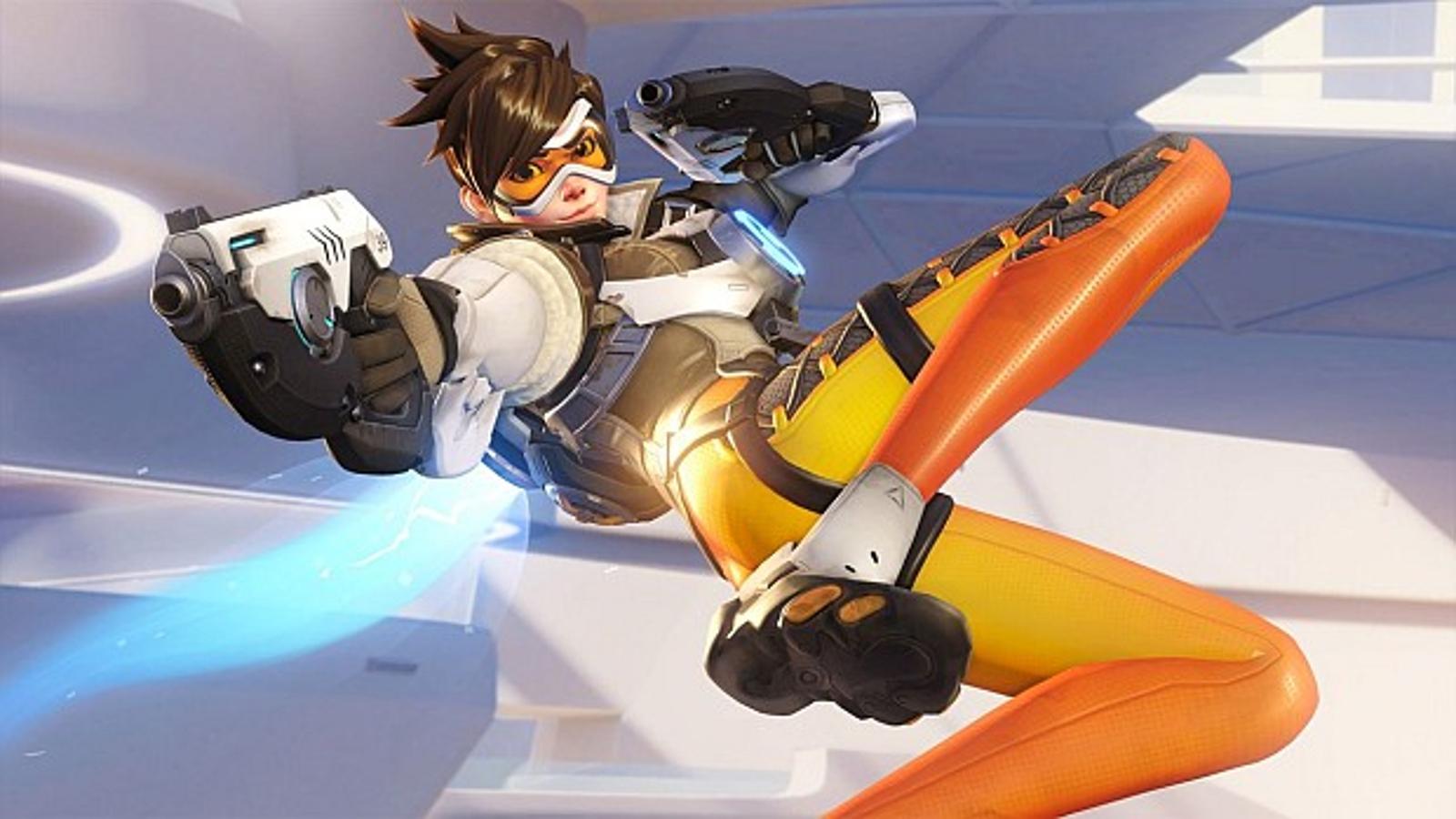 Tracer highlight intro in Overwatch