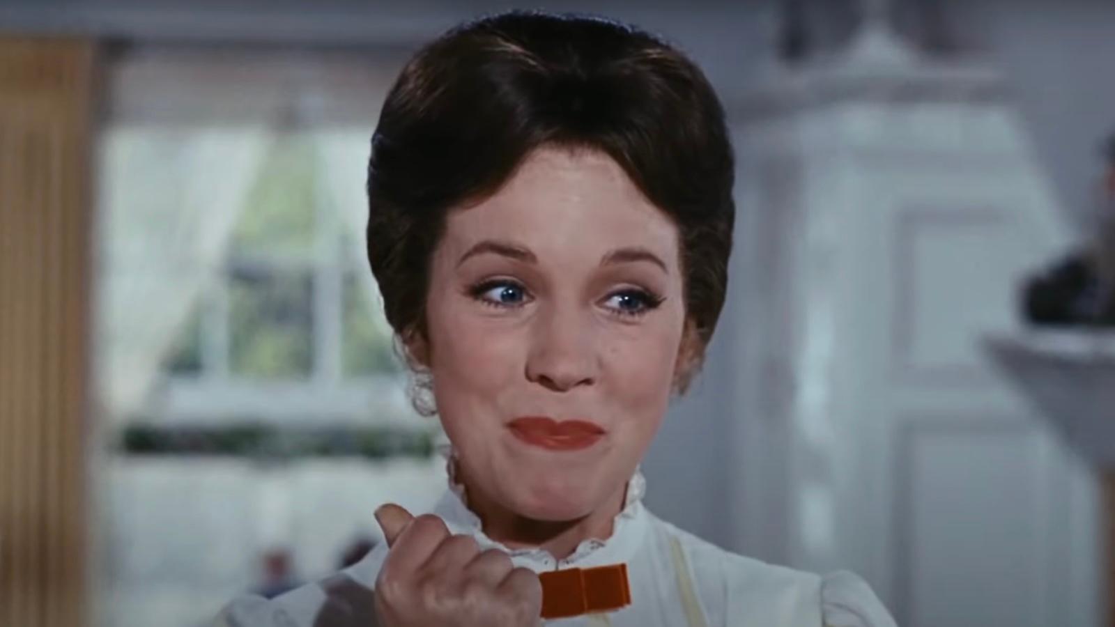 Julie Andrews as Mary Poppins