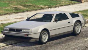 An image of the Imponte Deluxo in GTA Online. 