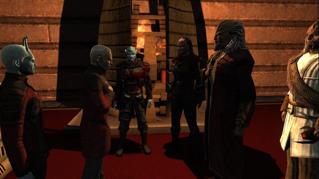 Kligons meet the federation in Star Trek Online