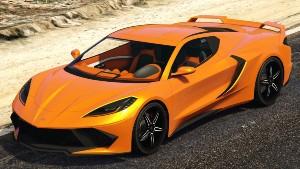 An image of the Invetero Coquette D10 in GTA 5 Online. 