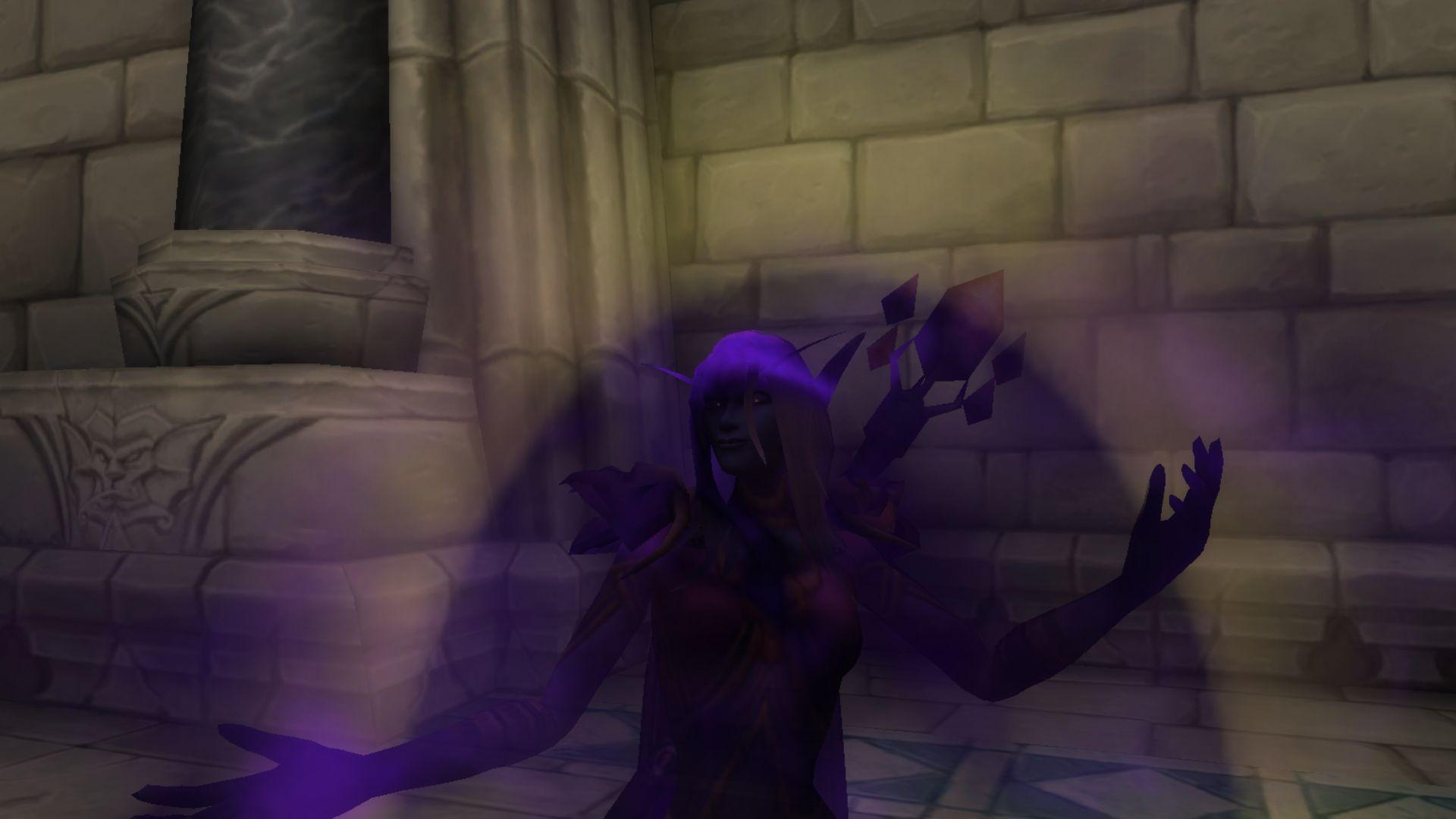 Void Elf Shadow Priest World of Warcraft.