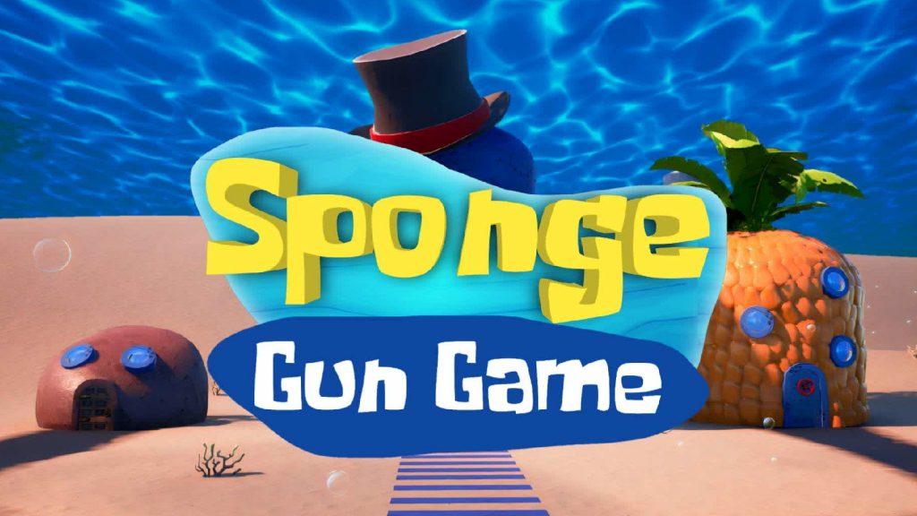 Sponge Gun Game Creative Map