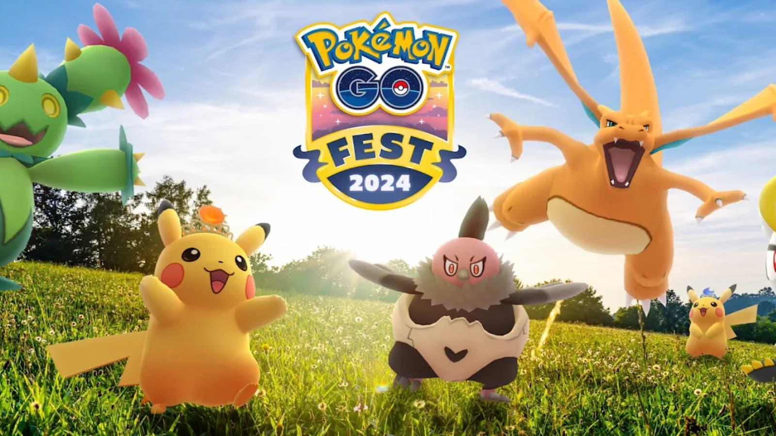 Pokemon Go Fest Pikachu Charizard Vullaby