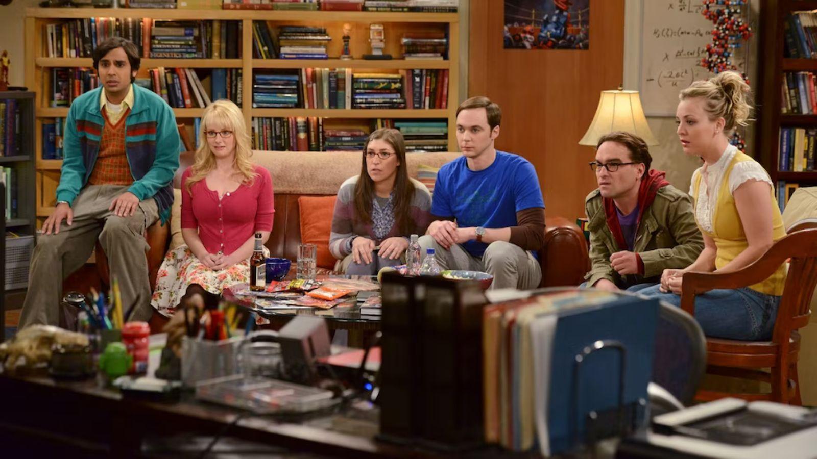 The cast of The Big Bang Theory