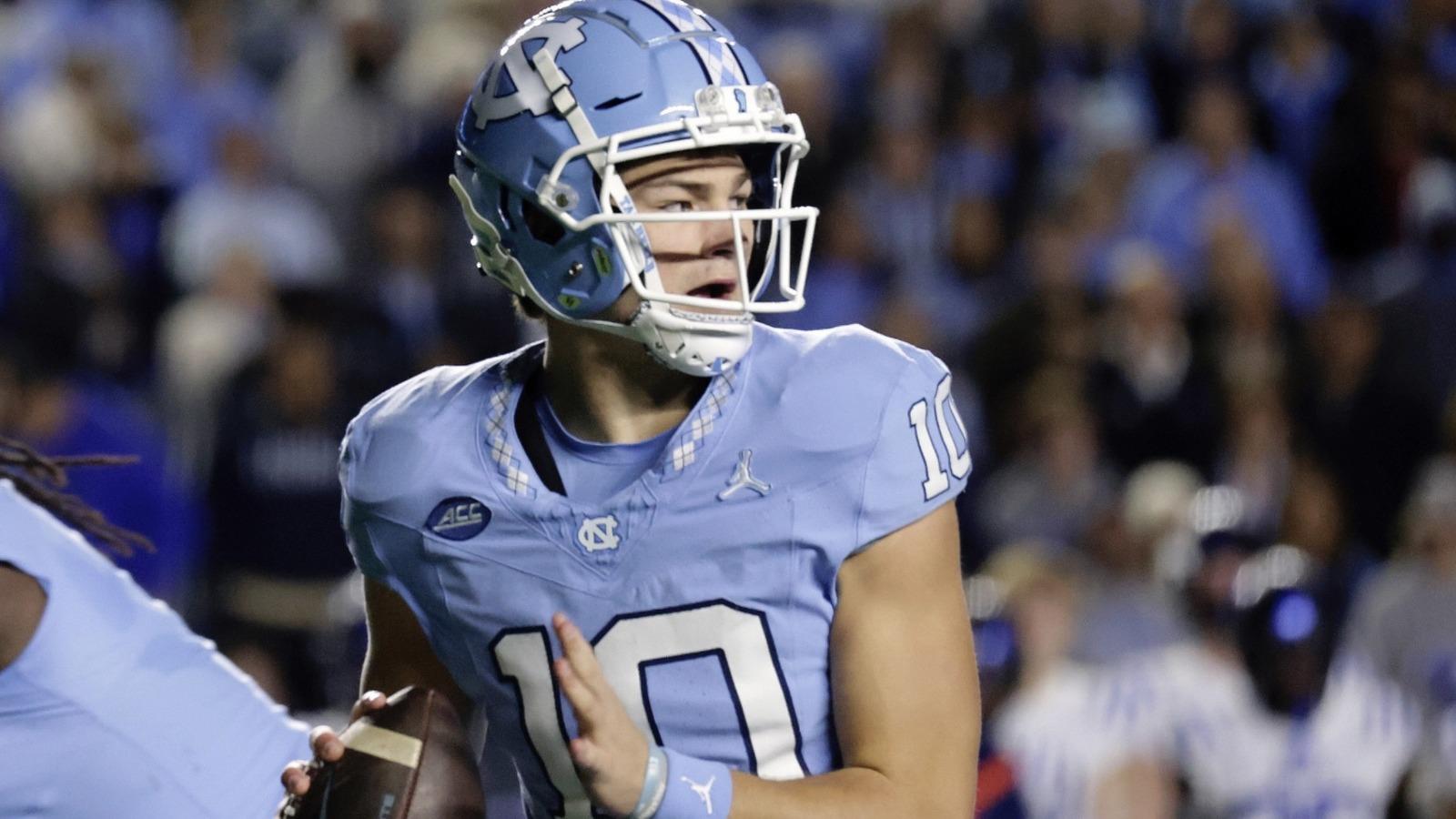 Drake Maye replaces Daniel Jones in latest New York Giants mock draft