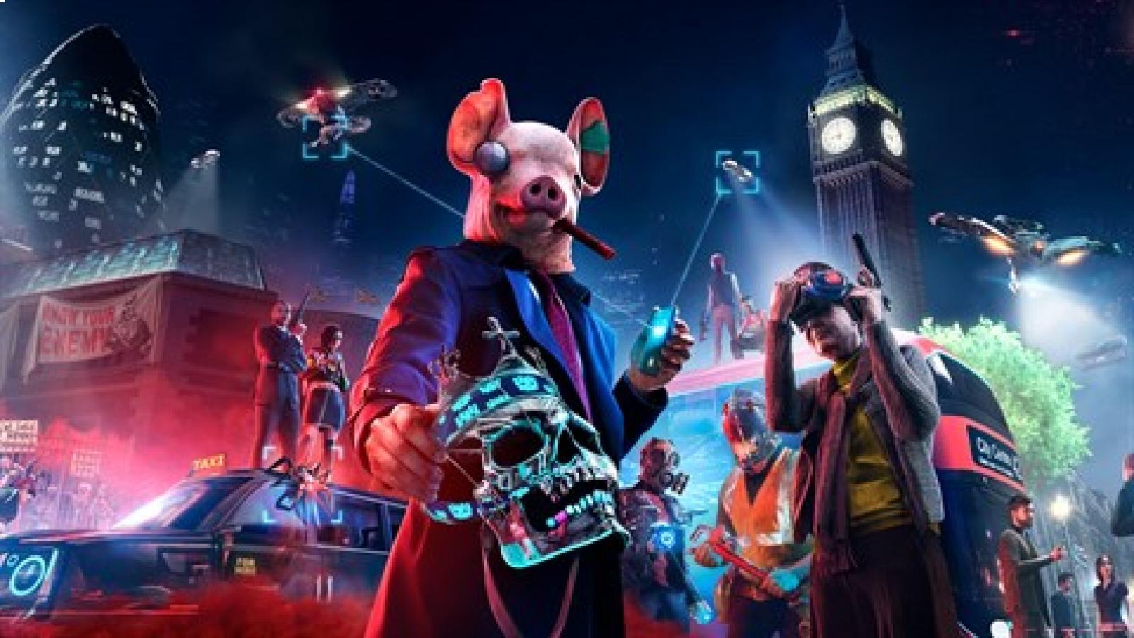 Watch Dogs: Legion promo splash art