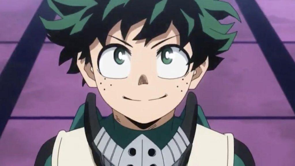 Best superhero TV shows: Izuku Midoriya in My Hero Academia